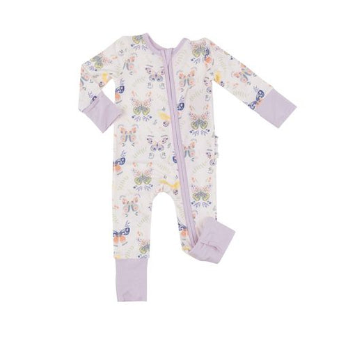Botany Butterflies 2 Way Zipper Romper