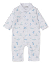 Load image into Gallery viewer, Puppy Dog Fun Playsuit PRT - Light Blue