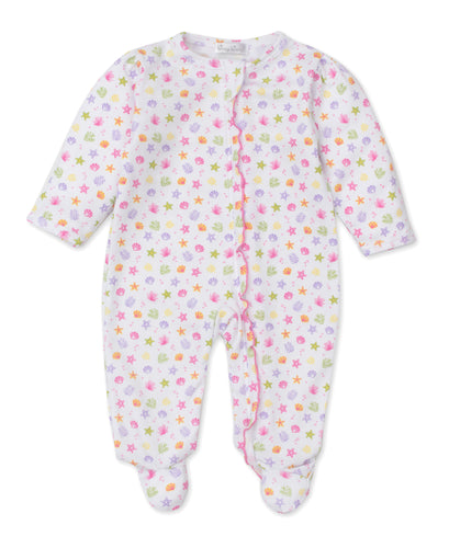 Mermaids Under The Sea Footie w/ Zip COMP - Multi