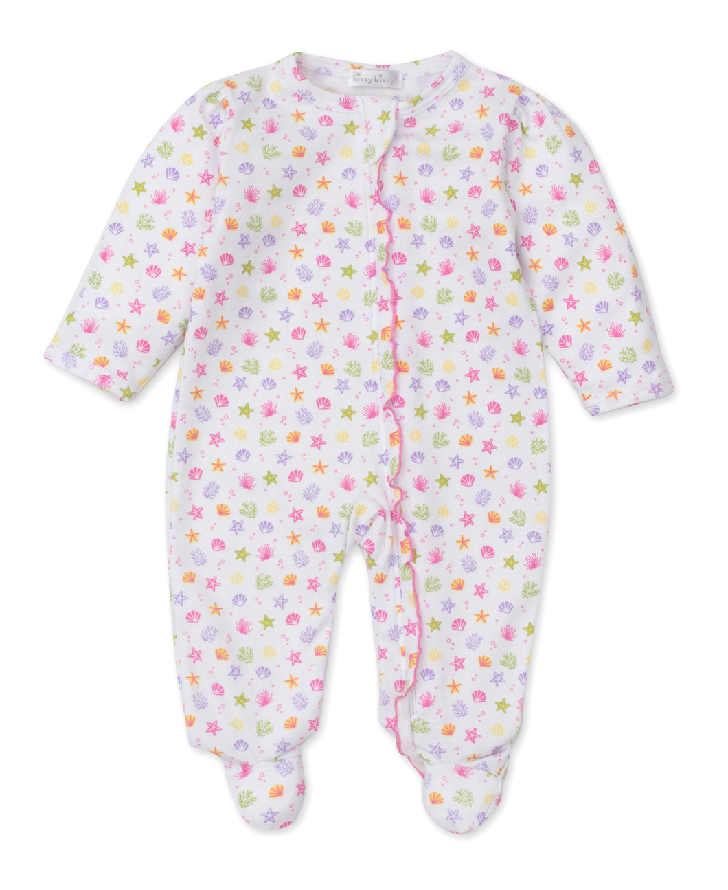 Mermaids Under The Sea Footie w/ Zip COMP - Multi
