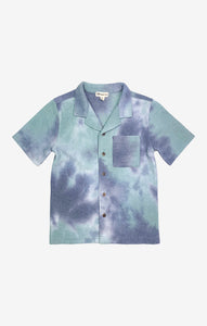 Resort Shirt - Seafoam Tie Dye