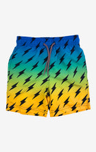 Load image into Gallery viewer, Mid Length Swim Trunks - Lightning