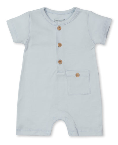 Honey Bunny Short Playsuit - Light Blue