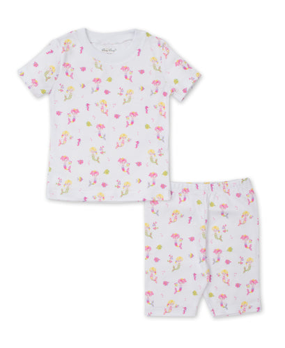 Mermaids Under The Sea Short PJ Set Snug PRT - Multi