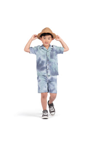 Resort Shirt - Seafoam Tie Dye