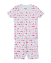 Load image into Gallery viewer, Whale Watch Short PJ Set Snug PRT - Multi Pink