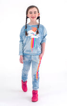 Load image into Gallery viewer, Slouchy Sweatshirt - Blue Depths
