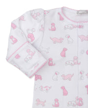 Load image into Gallery viewer, Puppy Dog Fun Footie PRT - Pink