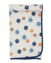 Load image into Gallery viewer, Dotty Elephants Blanket PRT - Multi Blue