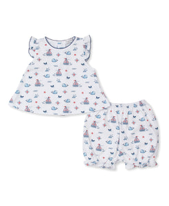 Sails n Whales Sunsuit Set PRT - Multi