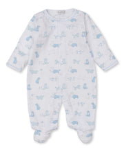 Load image into Gallery viewer, Puppy Dog Fun Footie PRT  - Light Blue