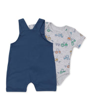 Load image into Gallery viewer, Little Tractor Overall Set Mix - Multi Blue