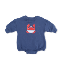 Load image into Gallery viewer, Sailor Sea Creatures Appliques - Sweatshirt Bubble
