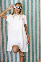 Load image into Gallery viewer, Summer Vibes Beach Coverup - White