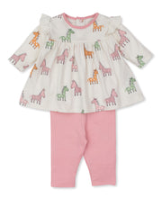 Load image into Gallery viewer, Zebra and Friends Dress Set Mix - Multi Pink