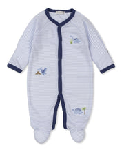 Load image into Gallery viewer, Dino Territory Footie STR - Light Blue