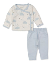 Load image into Gallery viewer, Breezy Clouds Pant Set Mix - Light Blue