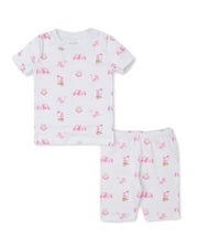 Load image into Gallery viewer, Hole in One Short PJ Set Snug PRT - Multi Pink