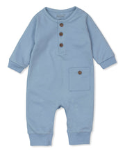 Load image into Gallery viewer, Zebra and Friends Playsuit - Blue