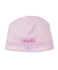 Beary Plaid Hat - Pink