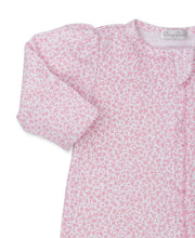 Load image into Gallery viewer, Petite Blooms Footie w/ Zip PRT - Pink-PK