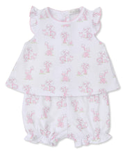 Load image into Gallery viewer, Gingham Jungle Sunsuit Set PRT - Pink
