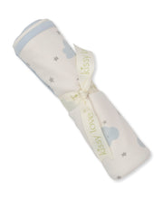 Load image into Gallery viewer, Breezy Clouds Blanket PRT - Light Blue-BL