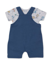 Load image into Gallery viewer, Little Tractor Overall Set Mix - Multi Blue