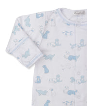 Load image into Gallery viewer, Puppy Dog Fun Footie PRT  - Light Blue