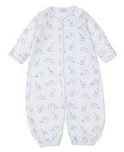 Load image into Gallery viewer, Elephant ABC's Conv Gown PRT - Light Blue
