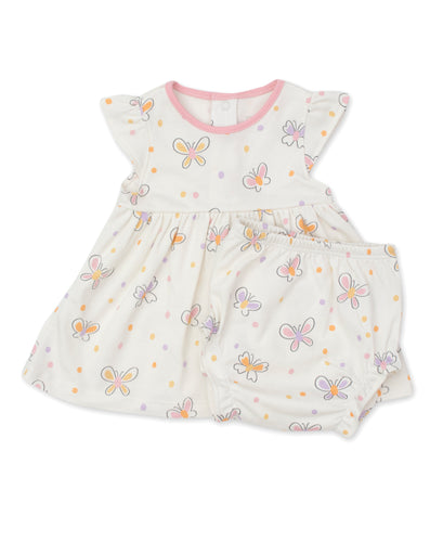 Butterfly Bliss Dress Set PRT - Multi