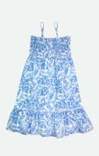 Load image into Gallery viewer, Madison Dress - Blue Palms