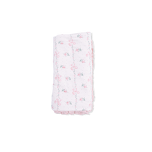 Load image into Gallery viewer, Dainty Buds And Bows - Ruffle Blanket