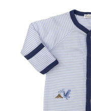 Load image into Gallery viewer, Dino Territory Footie STR - Light Blue