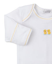 Load image into Gallery viewer, Dotty Ducks Footed Pant Set Mix - Yellow