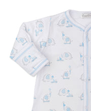 Load image into Gallery viewer, Elephant ABC's Conv Gown PRT - Light Blue