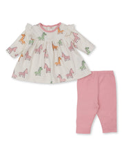 Load image into Gallery viewer, Zebra and Friends Dress Set Mix - Multi Pink