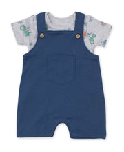 Load image into Gallery viewer, Little Tractor Overall Set Mix - Multi Blue
