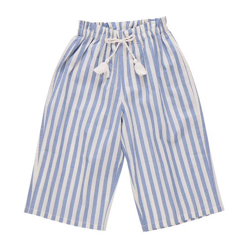 Girls Theodore Pant - Blue Stripe