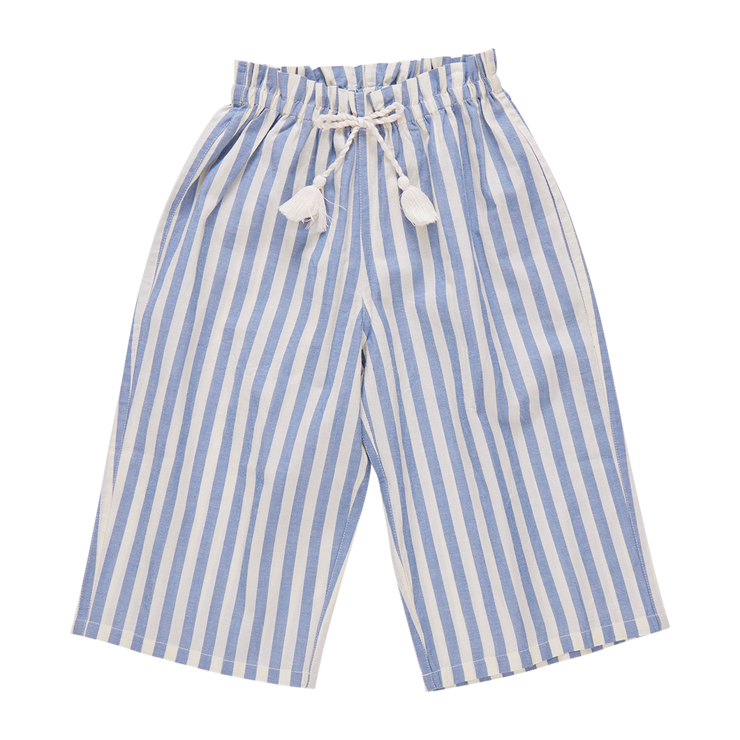 Girls Theodore Pant - Blue Stripe