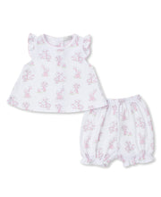 Load image into Gallery viewer, Gingham Jungle Sunsuit Set PRT - Pink