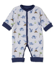 Load image into Gallery viewer, Dino Territory Reversible Playsuit - Blue