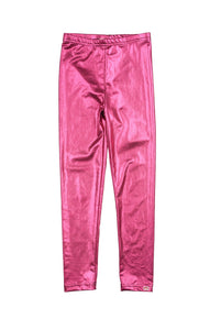 Legging - Metallic Fuchsia