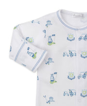 Load image into Gallery viewer, Hole in One Footie PRT - Multi Blue