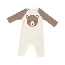 Load image into Gallery viewer, Baby Bear Applique - Raglan Romper