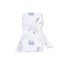 Load image into Gallery viewer, Blue Crabs - Swaddle Blanket