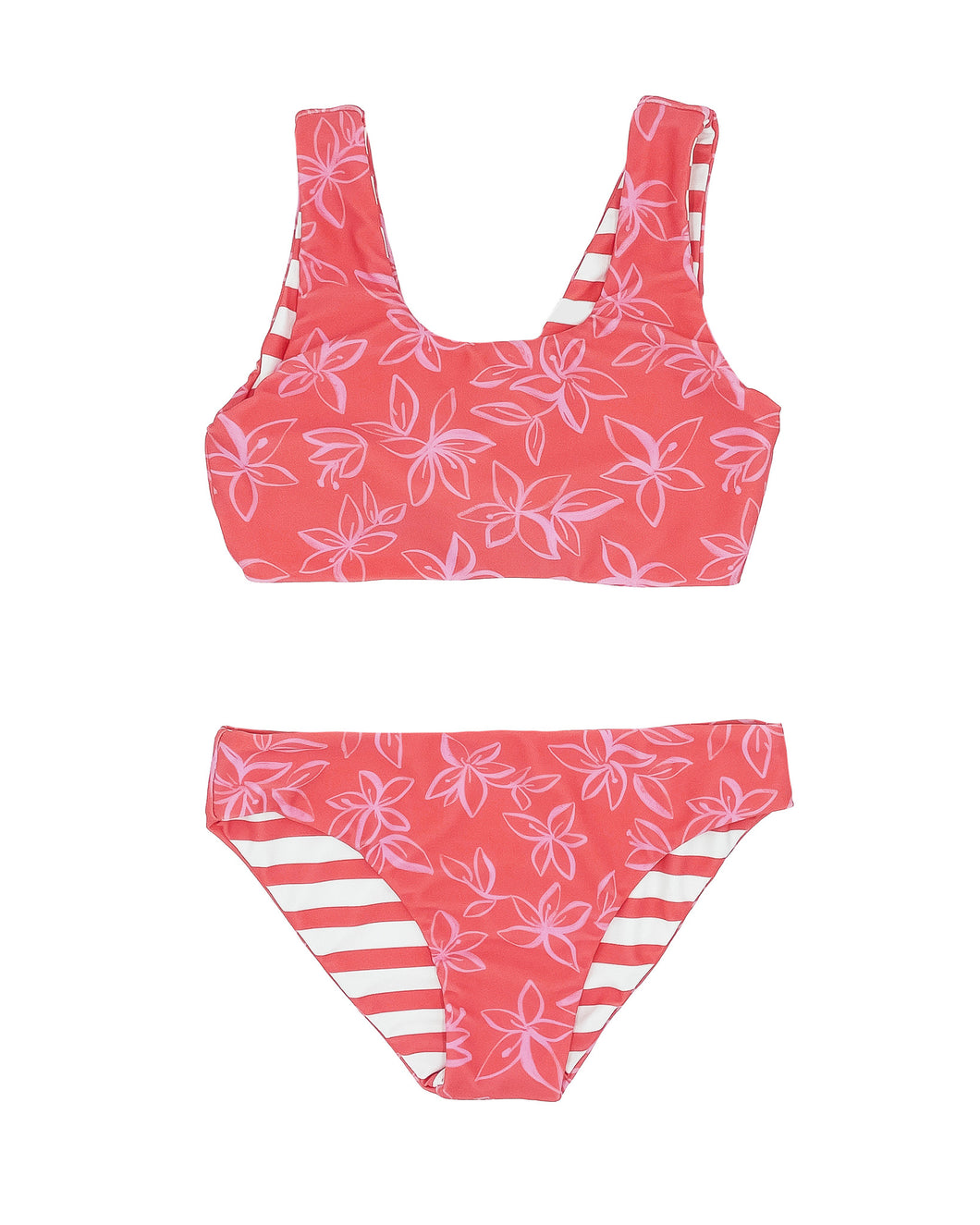 Island Hopper Reversible Bikini - Sugar Coral