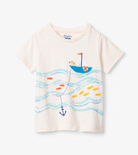 Load image into Gallery viewer, Dog Days Toddler Graphic Tee - Sea Salt