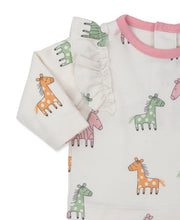 Load image into Gallery viewer, Zebra and Friends Pant Set Mix - Multi Pink