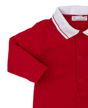 Load image into Gallery viewer, Baby&#39;s First Christmas 23 Playsuit - Red